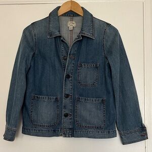 J. Crew Denim Chore Jacket